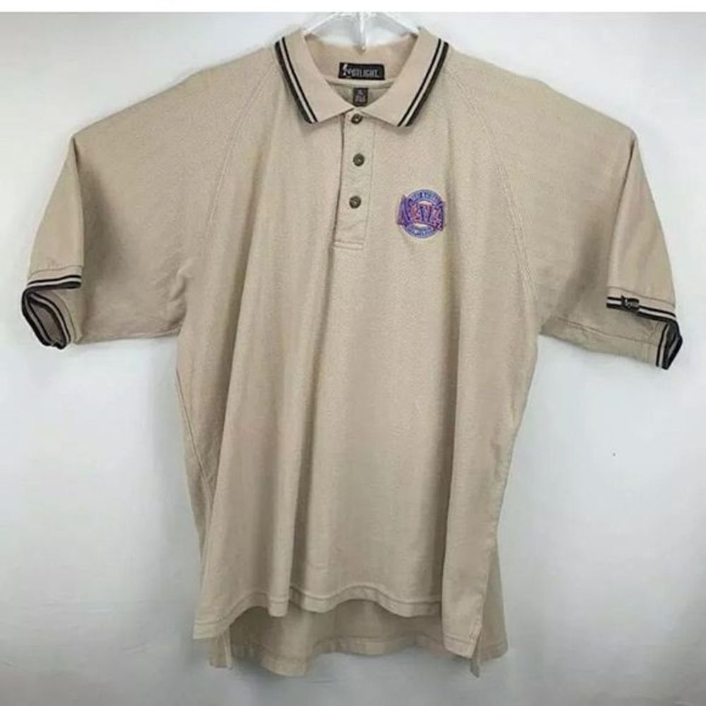 🌊Mens Spotlight NAIA Championships polo shirt  XL
